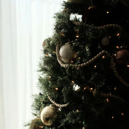 Bola de Natal 8cm Verde Água com 3 Unidades Matsumoto