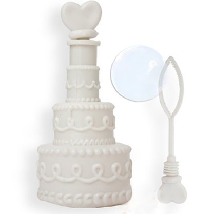 Bolha de Sabão Bolo de Casamento Unidade