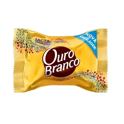 Bombom Ouro Branco 1Kg 50 Unidades Lacta