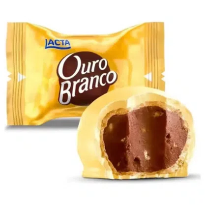 Bombom Ouro Branco 1Kg 50 Unidades Lacta