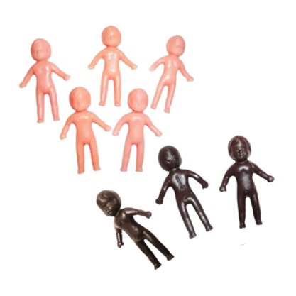 Boneca Xaxa Branca/Negra C/ 25un Letti