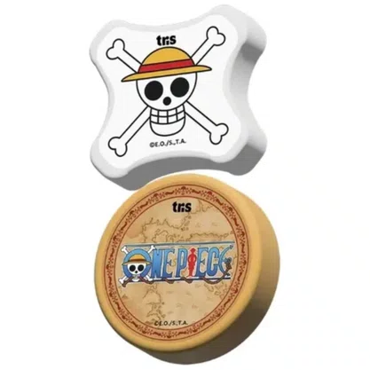 Borracha Escolar Branco One Piece Tris