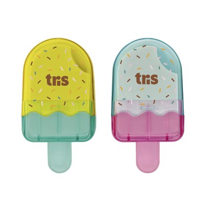 Borracha Escolar Com 2 Unidades Sorvetes Holic Tris