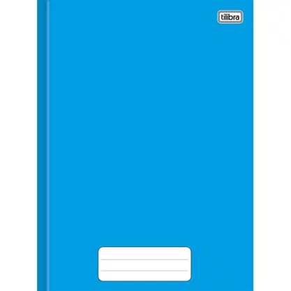Caderno Brochura CD 1/4 Pepper Azul 80 Fls Tilibra