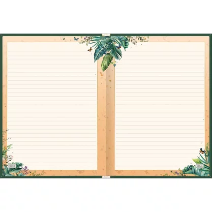 Caderno Broch Coleg CD Naturalis Decorado 160Fls Tilibra