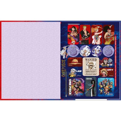 Caderno Broch Univ CD 80Fls Gear 5 One Piece Tilibra