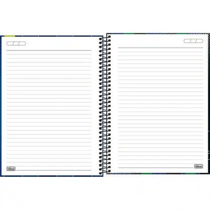 Caderno CD Universitário Azul Basquete Score 80 Folhas Tilibra