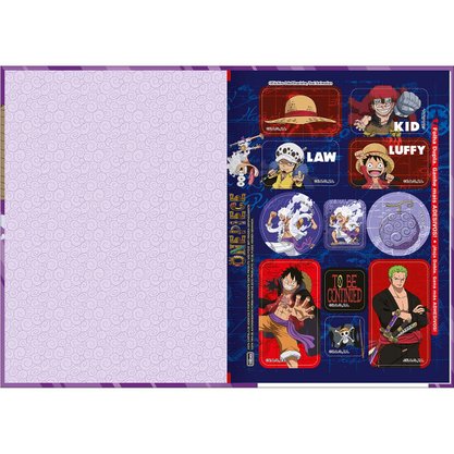 Caderno Com Broch 1/4 CD 80Fls Yonkou One Piece Tilibra