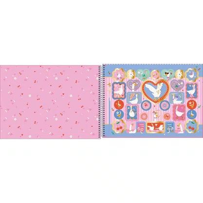 Caderno Desenho Esp CD S/ Margem 80Fls Cindy Tilibra