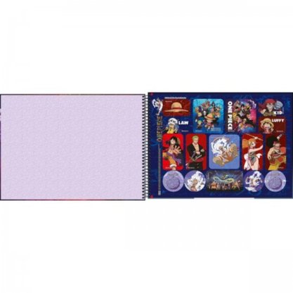 Caderno Desenho Esp S/Margem CD 60fls e One Piece Tilibra