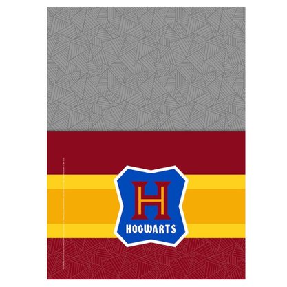 Caderno Espiral Univ CD 96fls Marrom Harry Potter Jandaia