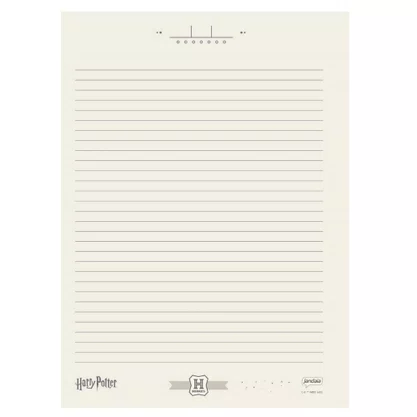 Caderno Espiral Univ CD 96fls Vermelho Harry Potter Jandaia