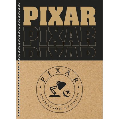 Caderno Espiral Universitário 160 Fls Our Fate Lives Within Us Kraft Pixar Animativa