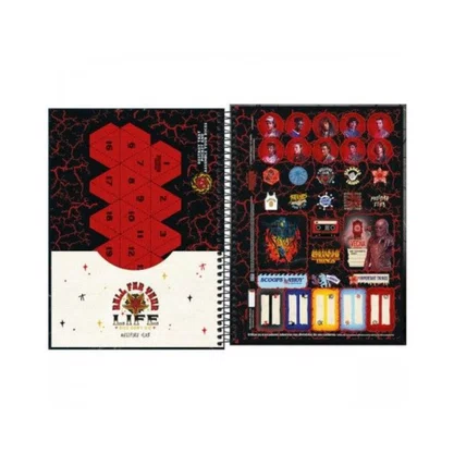 Caderno Esp Univ CD 160Fls Azul Stranger Things Tilibra