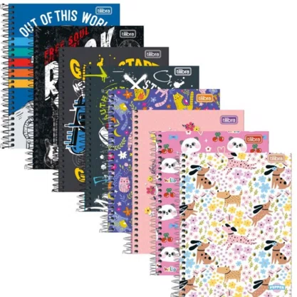 Caderno Esp Univ CD 160Fls No More Rules Pepper Tilibra