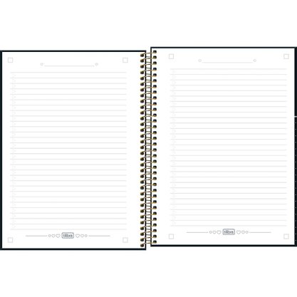Caderno Esp Univ CD 192Fls Corações West Village Tilibra