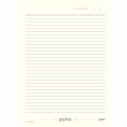 Caderno Espiral Universitário Capa Dura 96 Fls Harry Potter Colorido Animais Tilibra
