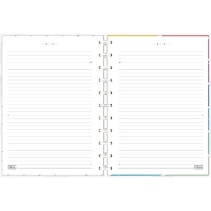 Caderno Tilidisco Univ 80fls Branco Be Nice Tilibra