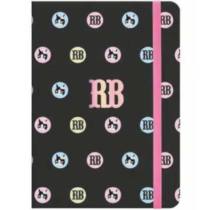 Caderno Notas Rebecca Bonbon Sortido CD 15x21cm 80Fls 80g c/ Elástico Sky Paper