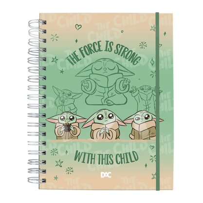 Caderno Smart Mini 80 Fls Star Wars Mandalorian DAC