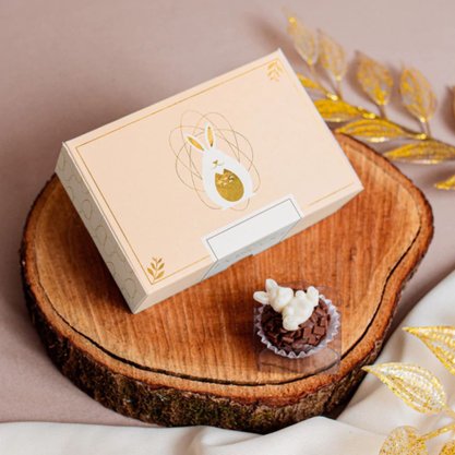 Caixa para Doces 06 Unidades Páscoa - Unidade