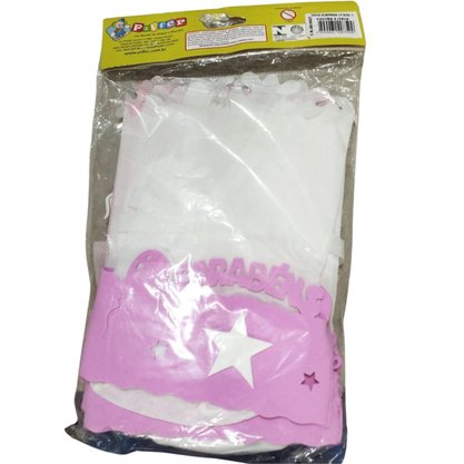 Caixa Surpresa TNT EVA Rosa Piffer com 6 Unidades