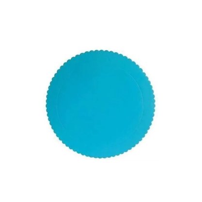 Cake Board Redonda Azul 20cm