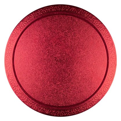 Cake Board Redondo Vermelho 35cm Regina