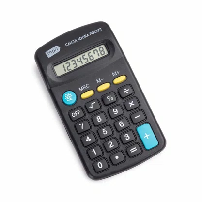 Calculadora Mori Pocket 8 Dígitos - MR1108