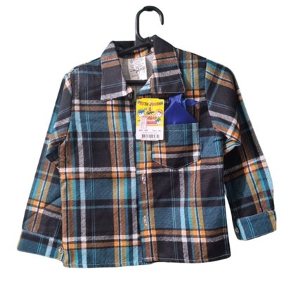 Camisa Xadrez Caipira Junina Flanela Cor Tam Nº1 4 Cabeça