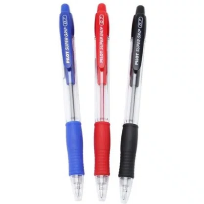 Caneta Azul Super Grip 0.7 Pilot