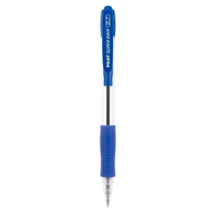 Caneta Azul Super Grip 0.7 Pilot
