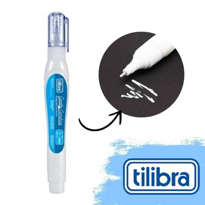 Caneta Corretiva 09ml Tilibra