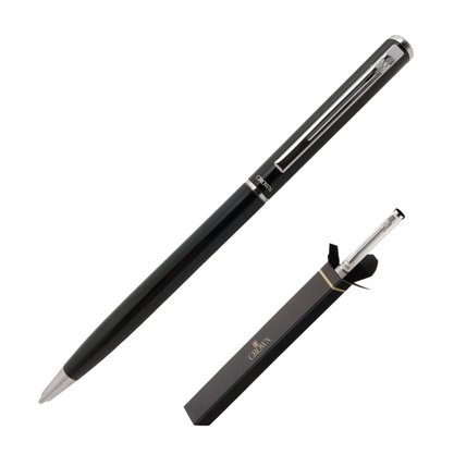 Caneta Crown Esferográfica Preto Hawai