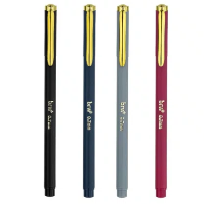 Caneta Esferografica 0,7 Unic Slim Ca 0059 Brw Cinza