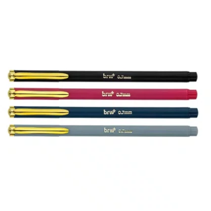 Caneta Esferografica 0,7 Unic Slim Ca 0059 Brw Cinza