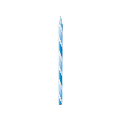Caneta Esferográfica 1.0mm Azul Claro Wave Bazze
