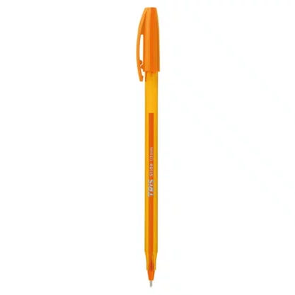 Caneta Esferográfica 1.0mm Laranja Slide Tris