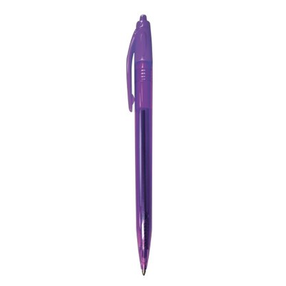 Caneta Esferográfica 1.0mm Roxo Max Neon Tilibra