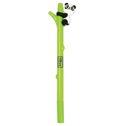 Caneta Gel 0.5mm Verde Panda Tilibra
