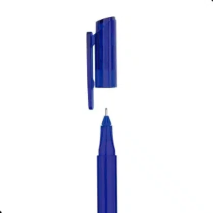 Caneta Gel Apagável 0,7 Azul Basic BRW