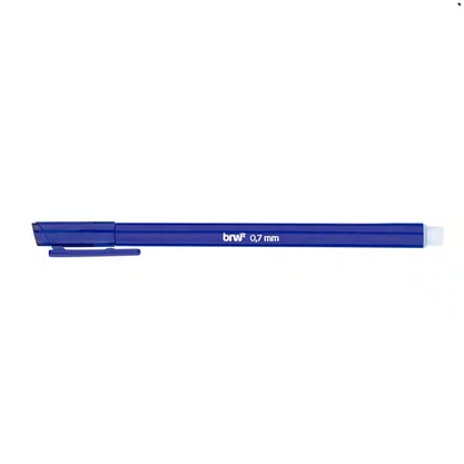 Caneta Gel Apagável 0,7 Azul Basic BRW
