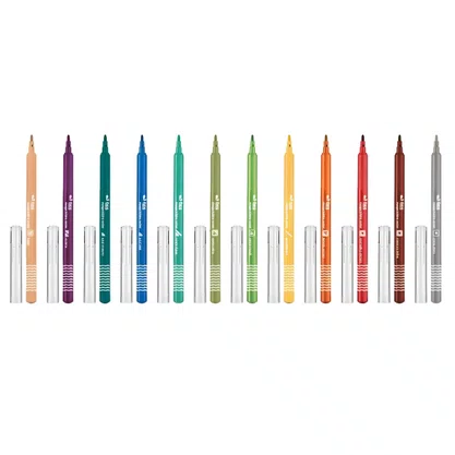 Caneta Hidrocor 36 Cores Mega Hidro Color Tris