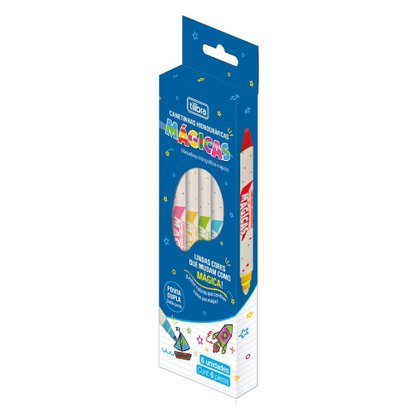 Caneta Hidrocor 6 Unidades Mágicas Tilibra