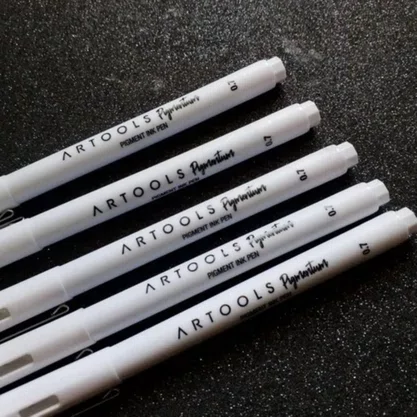 Caneta Nankin Artools 0,5 Preta Tris