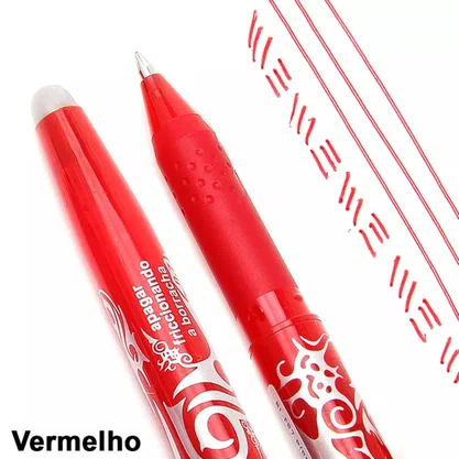 Caneta Pilot Frixion Apagável Vermelha 0,7
