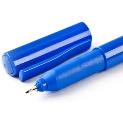 Caneta Ponta Ultra Fina Azul Escuro Faber-Castell