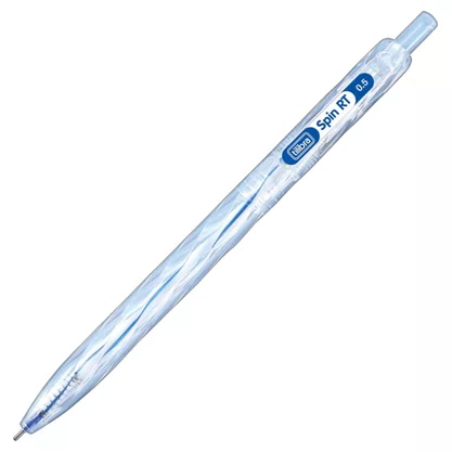 Caneta Spin Retrátil 0,5 Azul Tilibra
