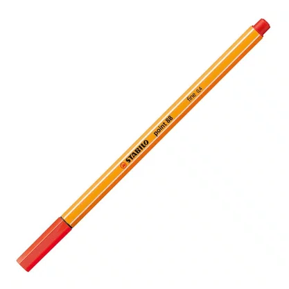 Caneta Stabilo Point 88 Vermelha