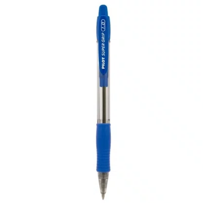 Caneta Super Grip 1.0 Azul Pilot